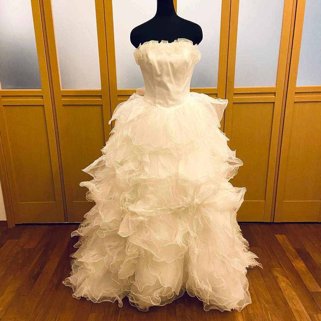 R*様 美品✨ 定価27万円✨ワタベウェディング✨ウェディングドレス✨8T✨フリ