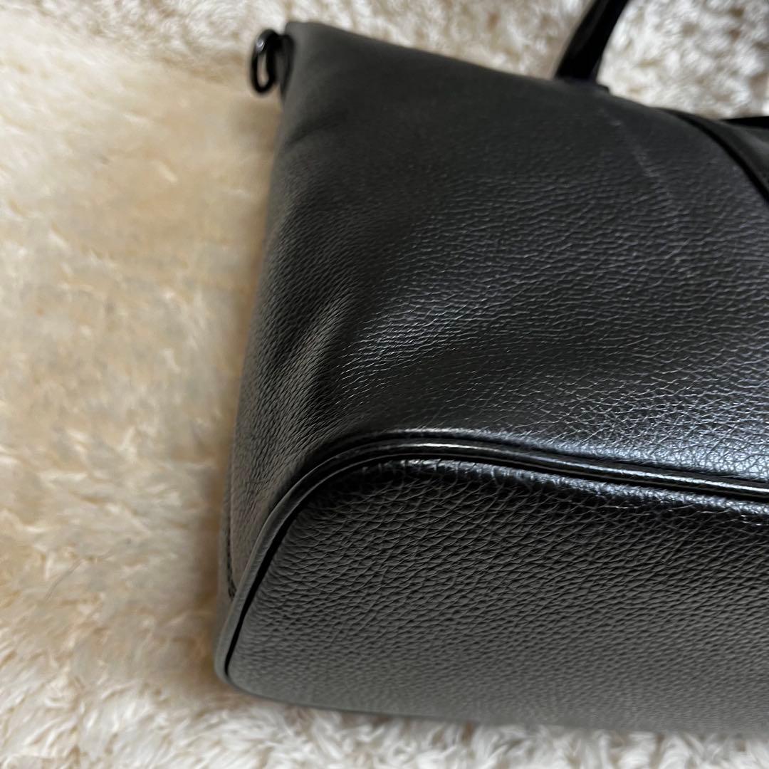 【美品】コーチ　COACH ビジネスバッグ　ショルダー　トート　レザー　2way