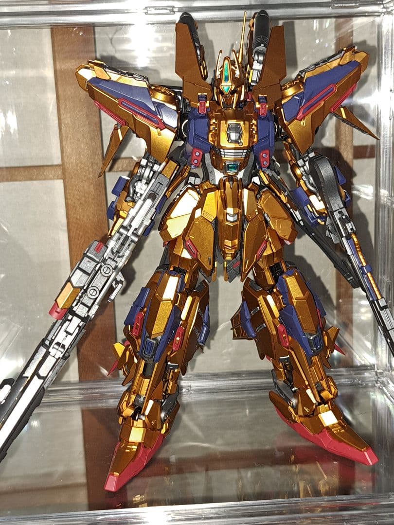 神馬模型 1/100相当 黄金武士 ダイキャストフレーム 海外製プラモデル