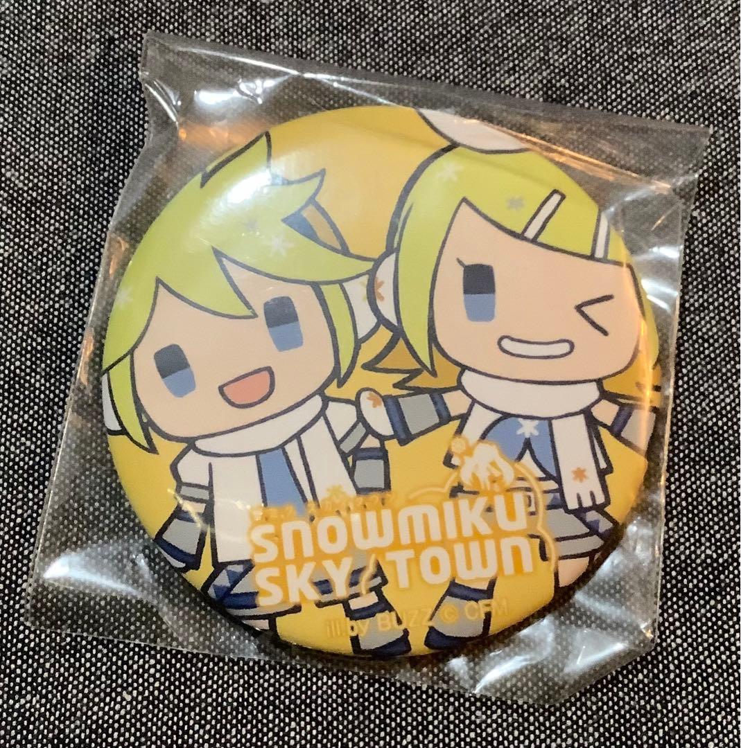 鏡音レン】SNOWMIKU SKYTOWN 缶バッジ