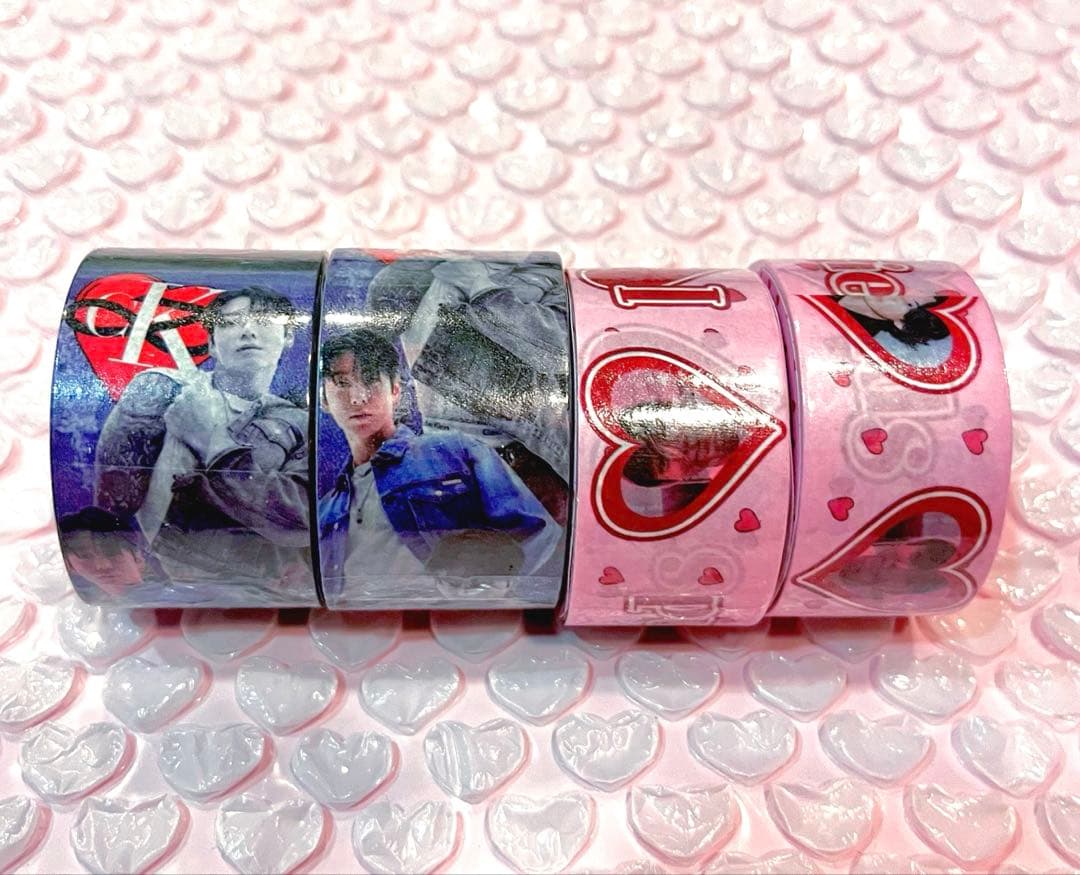 ⑅◡̈*♡⭐︎ニャンチャ⭐︎さま⑅◡̈*♡専用 BTS マスキングテープ♡