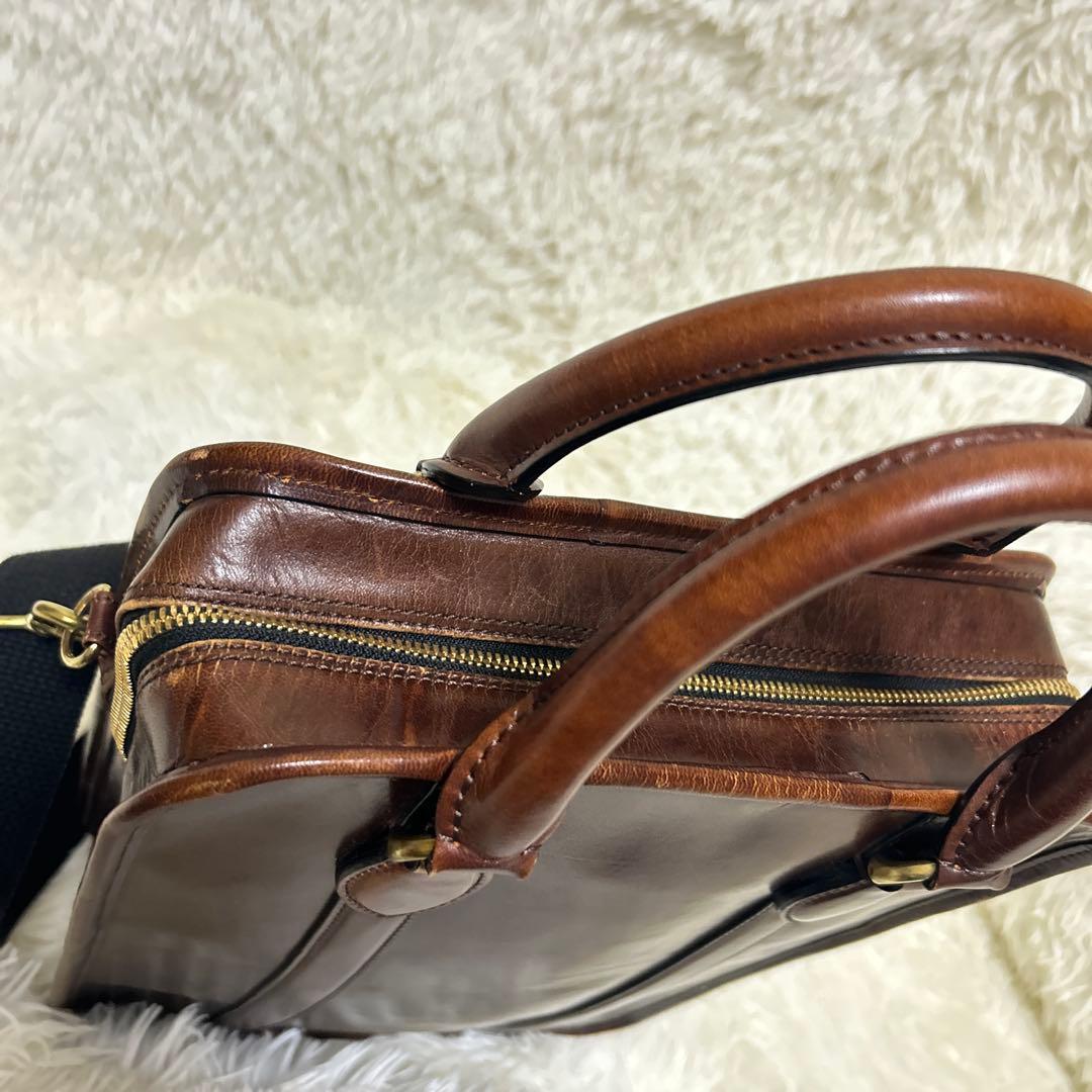 【美品】THE WARMTHCRAFTS ホースハイド　2way バッグ