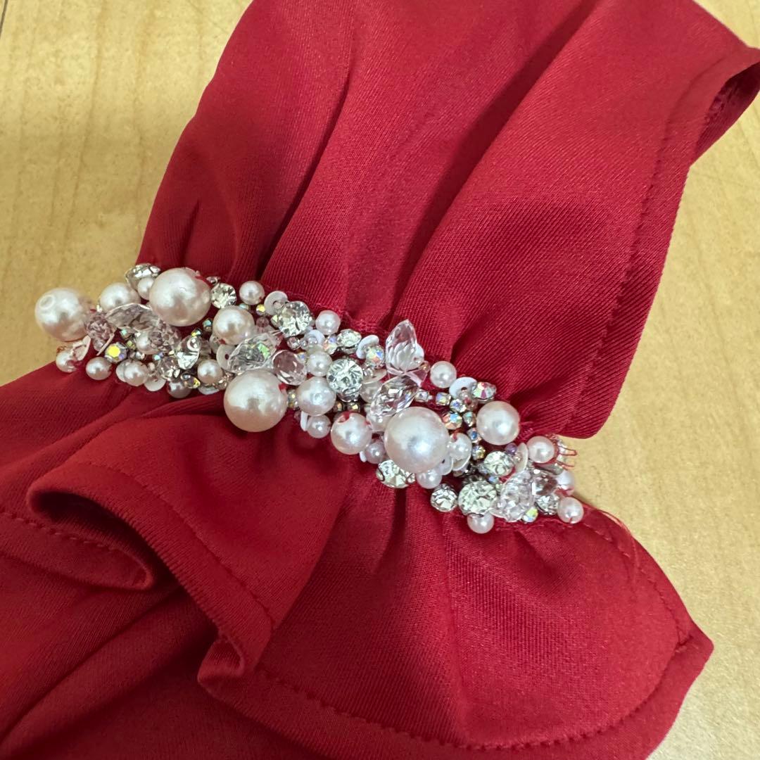 AngelR エンジェルアール ワンショルダー ミニドレス キャバ ビジュー