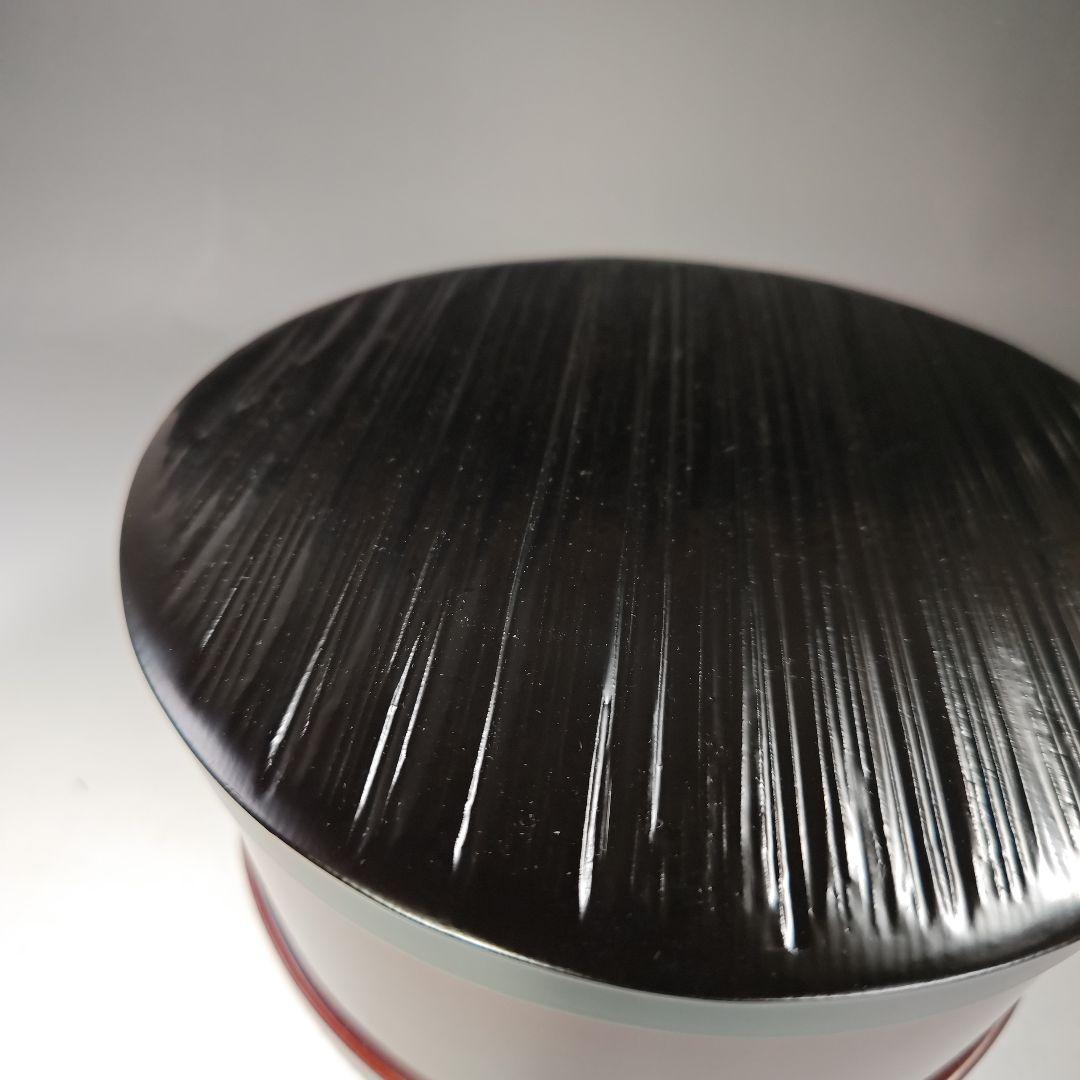 イ448 水指『漆専堂』『桶形水指 替蓋 共箱』漆塗 茶道具の通販はau