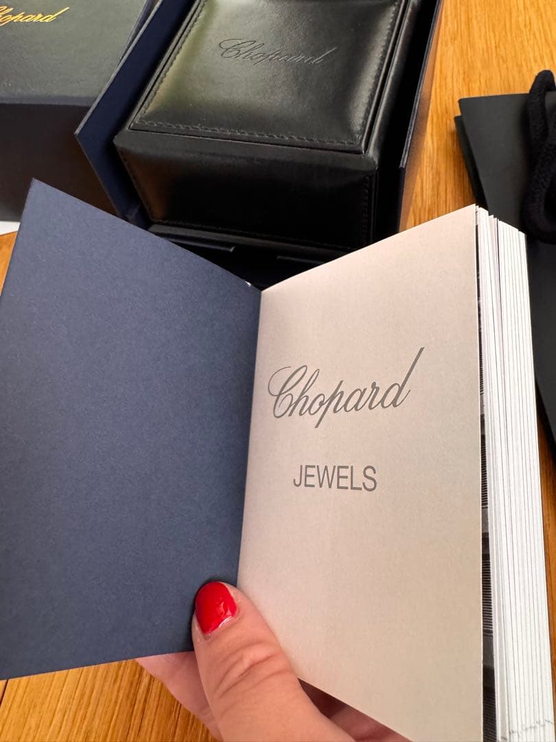 ショパール ジュエリーケース 時計空箱 アクセサリー入れ 旅行携帯用