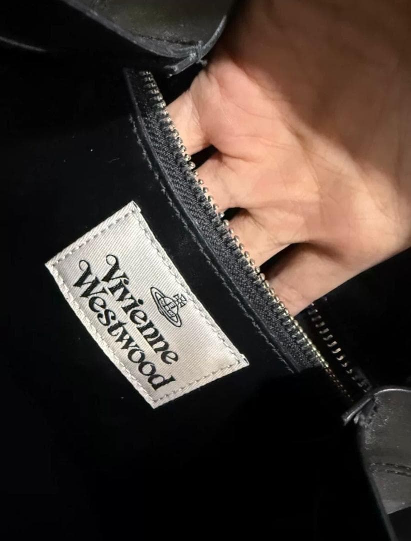 ヴィヴィアンウエストウッド レザー ブラック リュック・バックパック