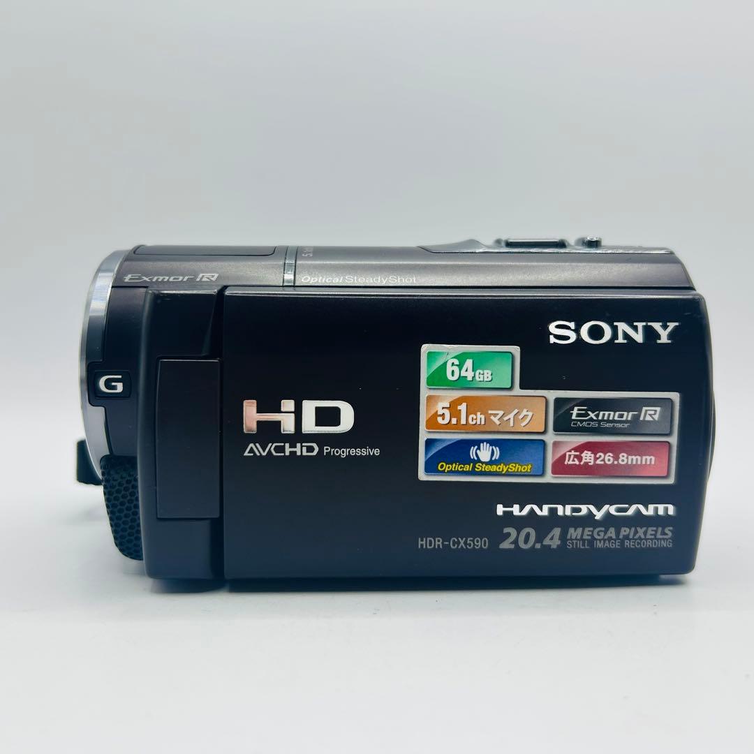 SONY Handycam HDR-CX590V ビデオカメラ