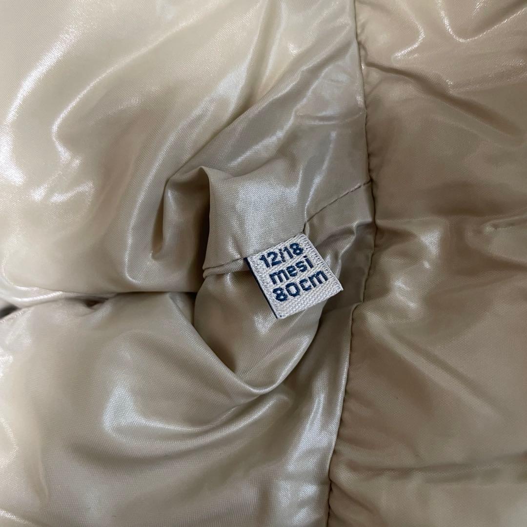 【美品】モンクレール　ダウンベスト　ベビー　80センチ