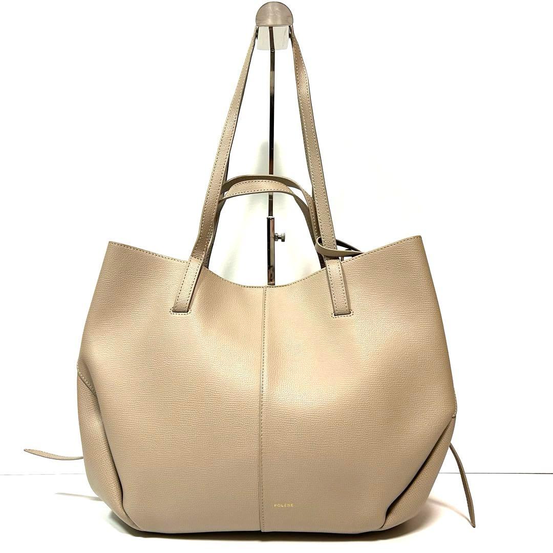 希少✨ポレーヌ サイムミニ ラシーヌ シメ ベージュ トートバッグ 2way