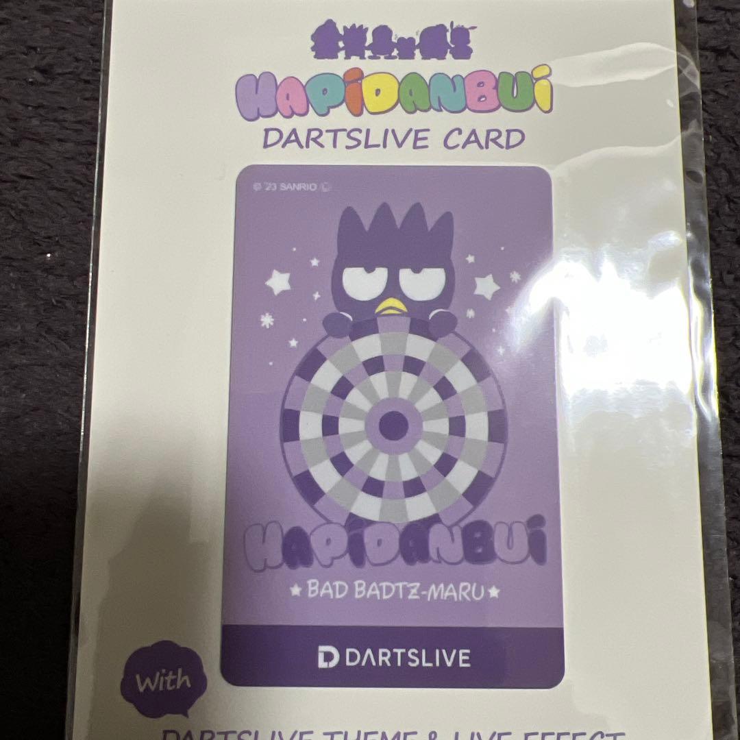 はぴだんぶい　バッドばつ丸　DARTSLIVEカード