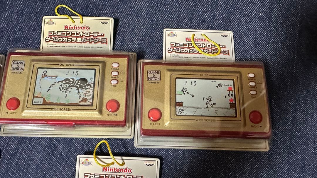 Nintendoファミコンコントローラー・ゲームウォッチ型カードケース　激レア