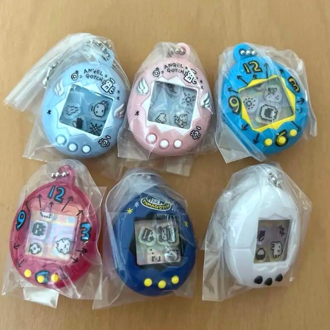 たまごっち シャカシャカチャームコレクション 全6種 コンプリート