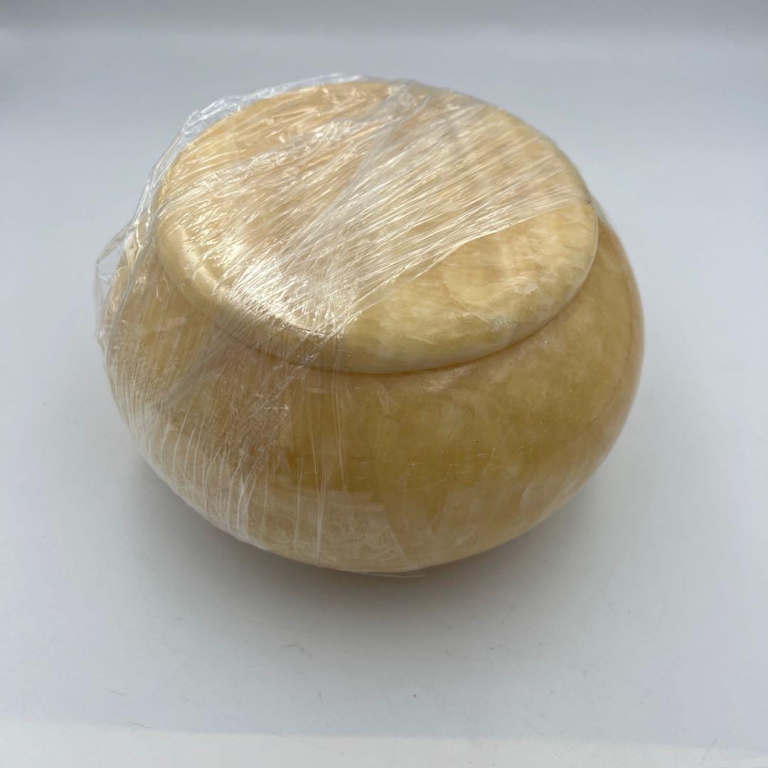 【希少】【美品】大理石 囲碁 碁石 囲碁 囲碁道具 2個セット