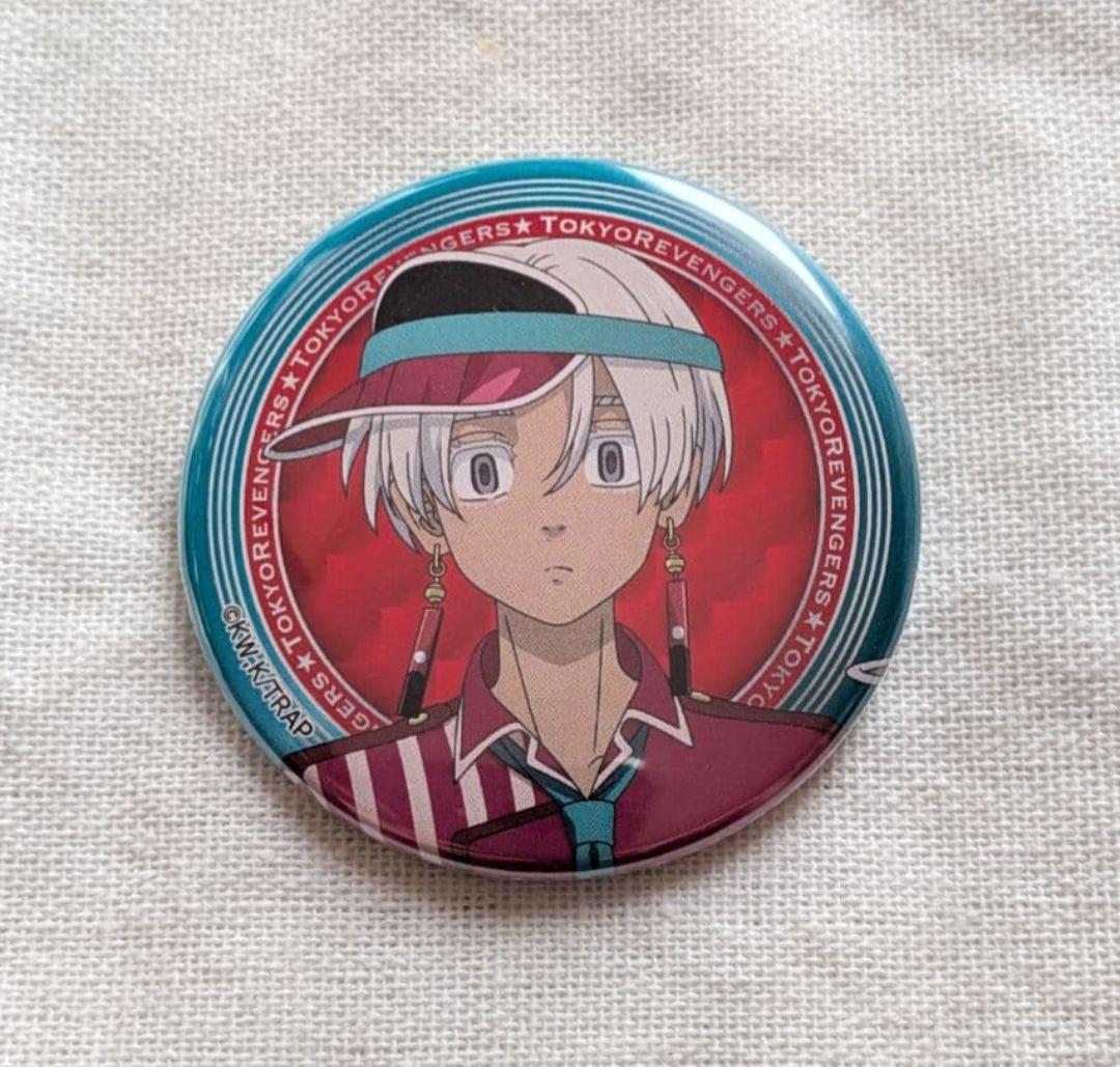 東京リベンジャーズ プリンセスカフェ ダイナー 缶バッジ 黒川イザナ