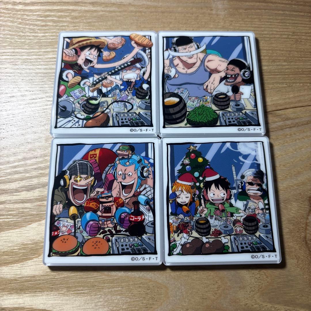 ONE PIECE 麦わらスペーストレーディング10種アクリルマグネットvol2