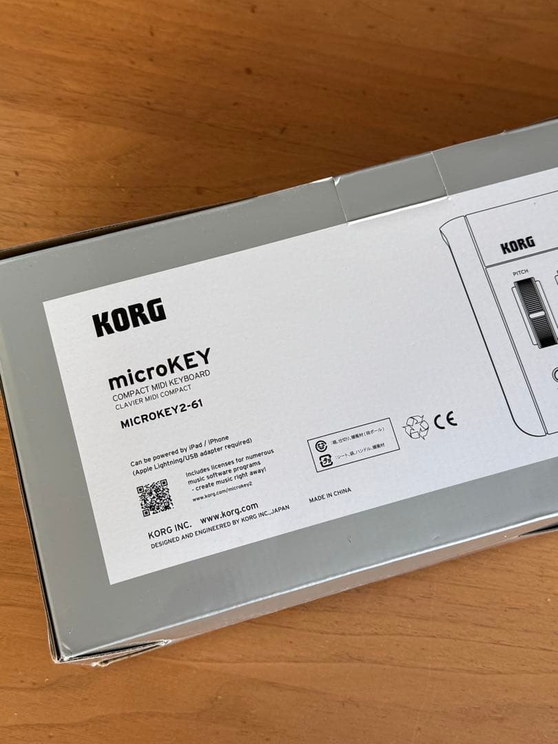KORG microKEY2-61 61鍵盤キーボード