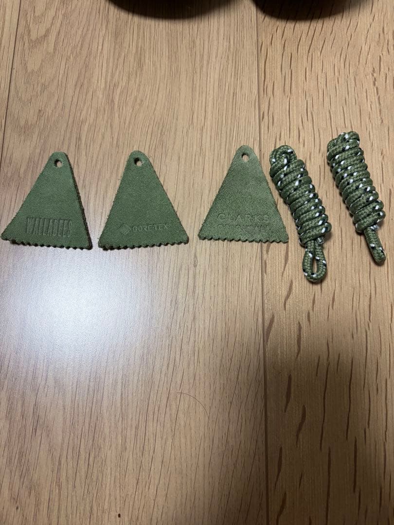 み*ー様 clarks wallabee GTX green TSY ブナさん着