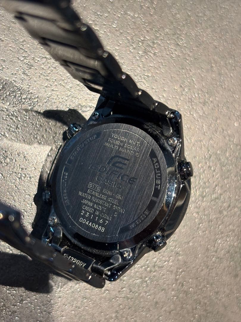 ★美品★エディフィス　カシオ　腕時計　EQW550 edifice