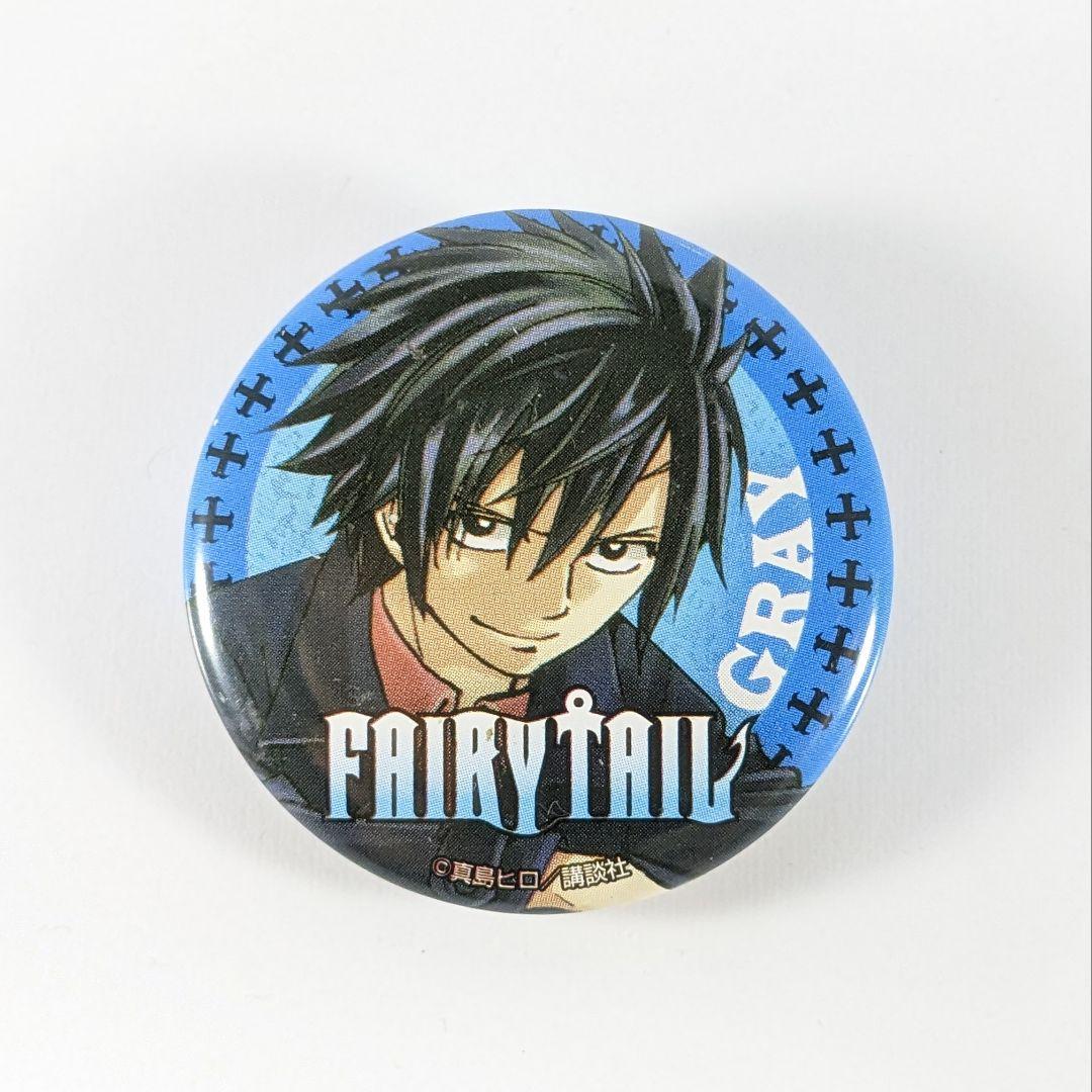 フェアリーテイル 50巻到達記念 グレイ 缶バッジ - メルカリ