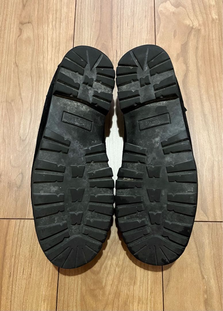 PARABOOT CORAUX スウェードビットローファー UK8