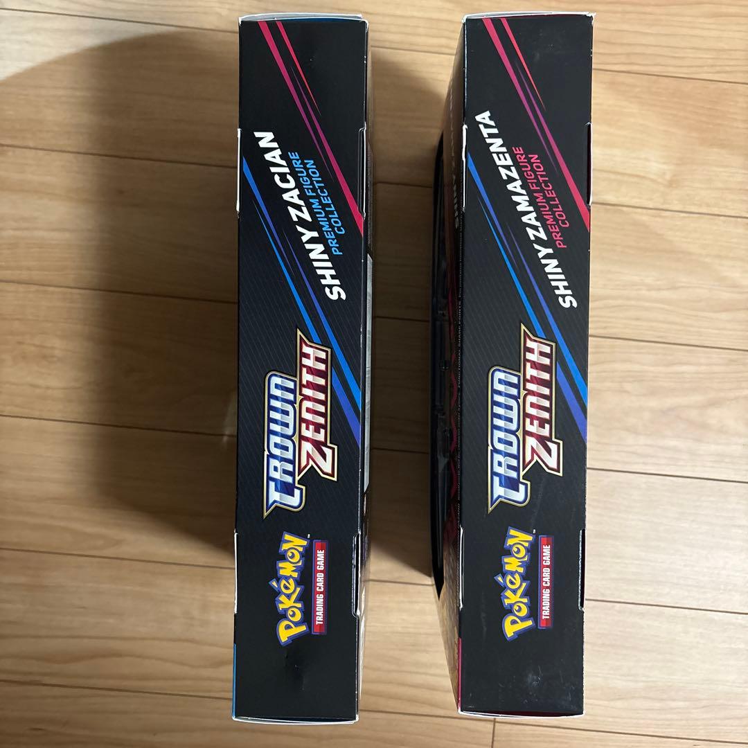 ポケモンカードゲーム ShinyZamazenta &Zacian Premium figure