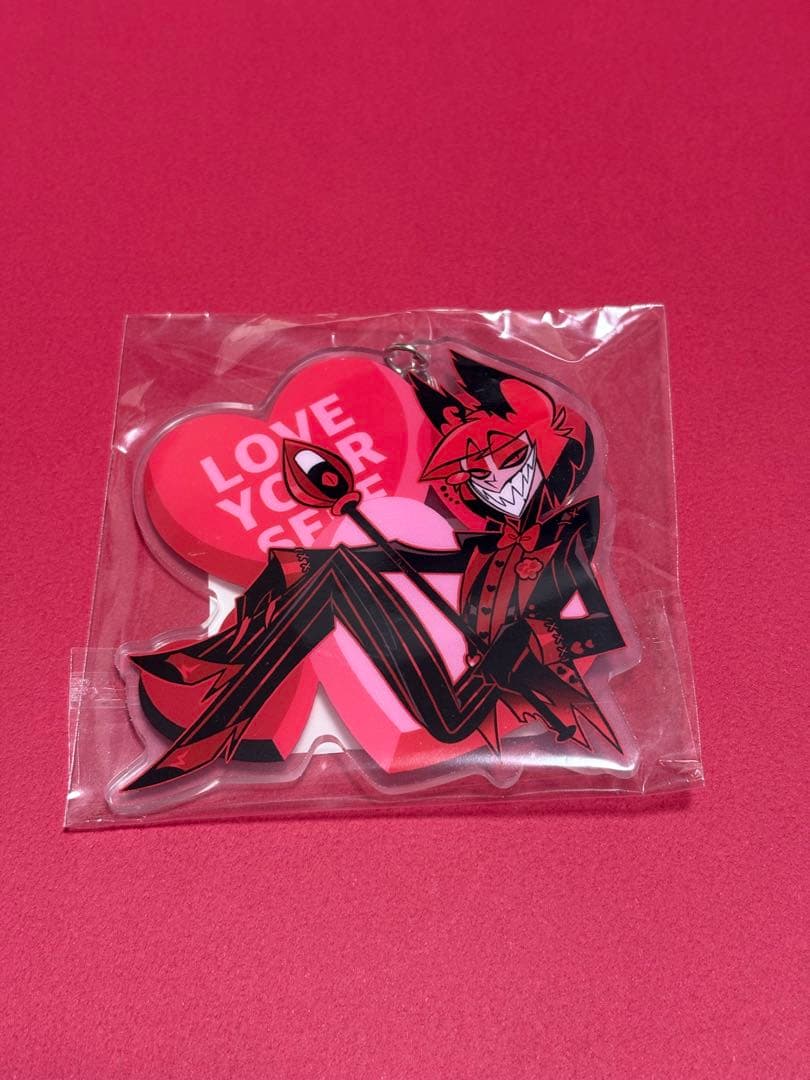 Hazbin Hotel Alastor バレンタインキーホルダー