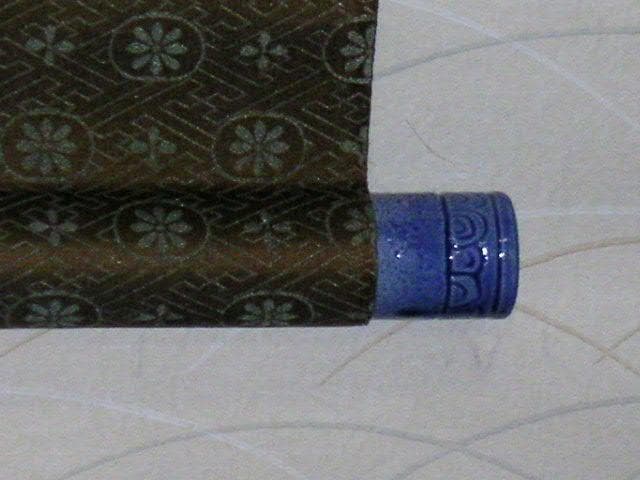 ♥掛軸　李白 詩　笠木 茂　(土白) 　掛け軸　骨董品