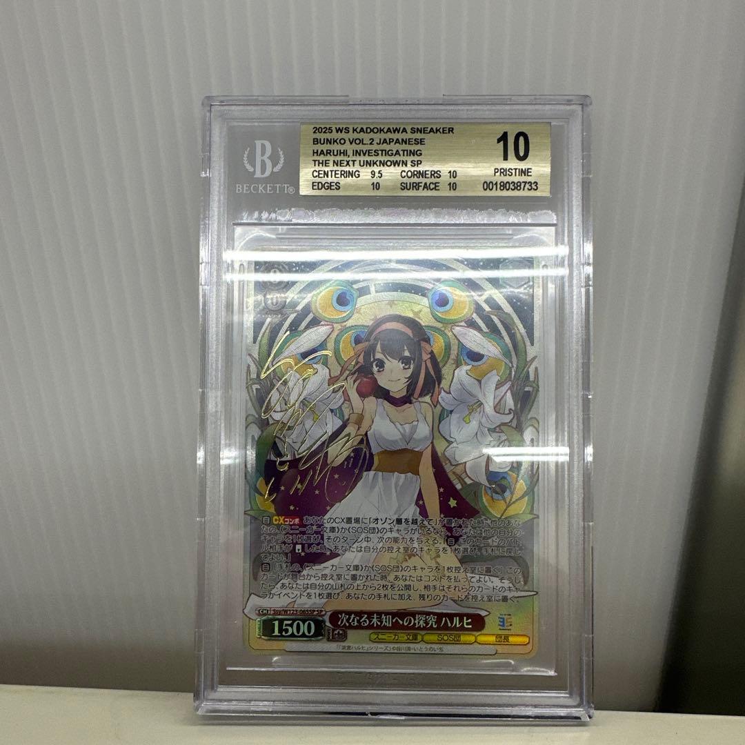 ヴァイスシュヴァルツ 次なる未知への探究 ハルヒ SP サイン 2025年