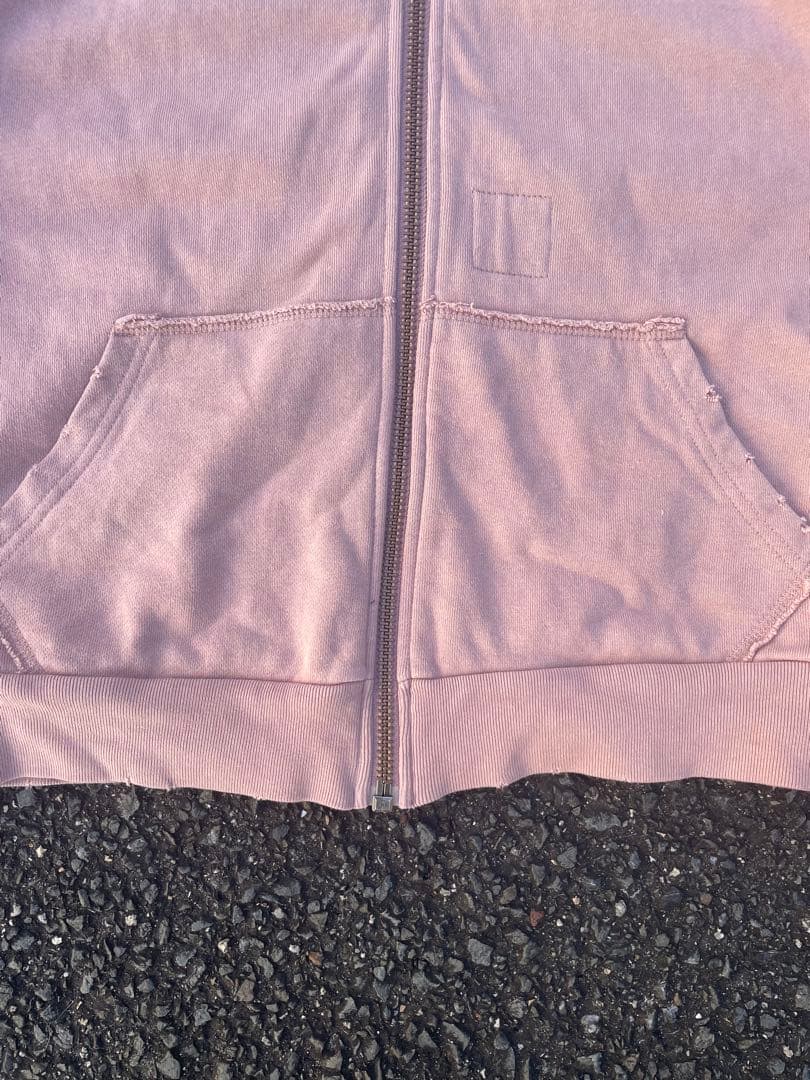 00s DIESEL ピンク ジップアップパーカーy2k 平成 ギャル