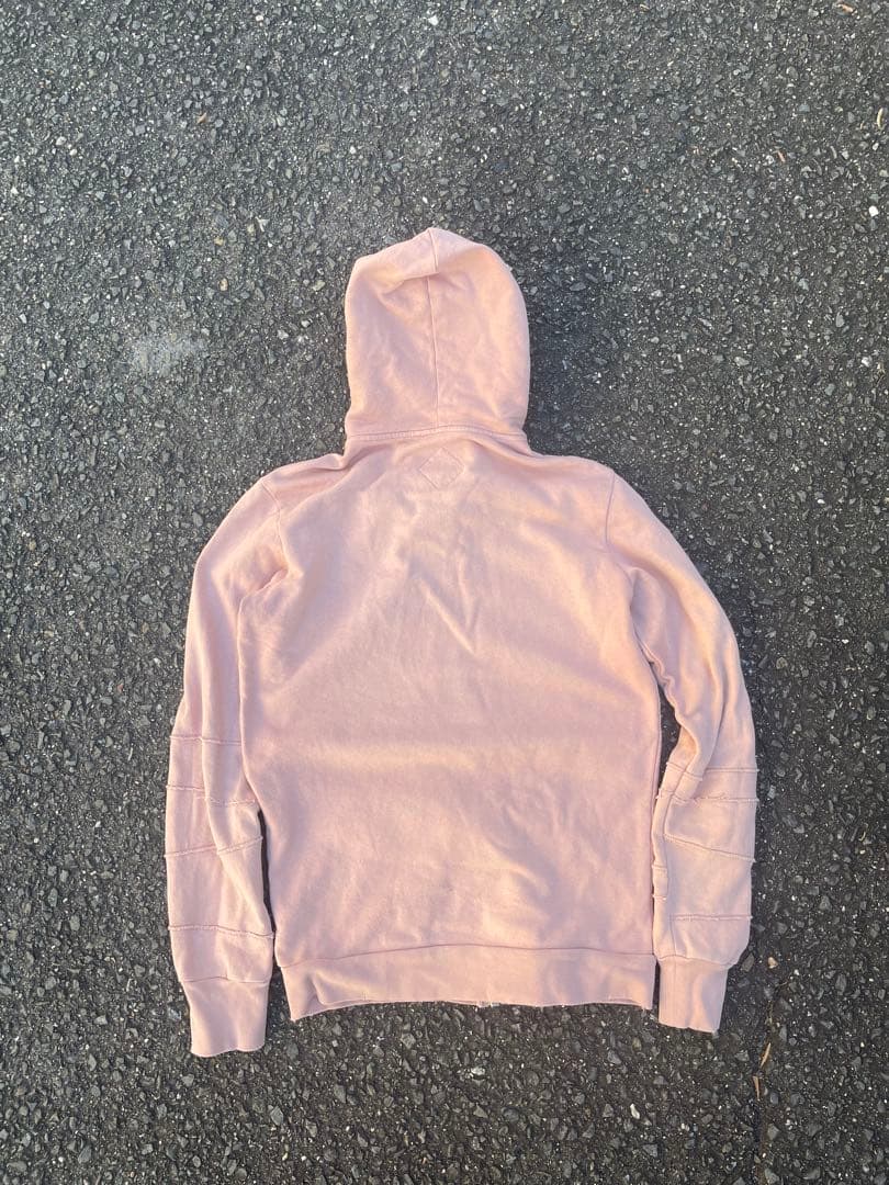 00s DIESEL ピンク ジップアップパーカーy2k 平成 ギャル