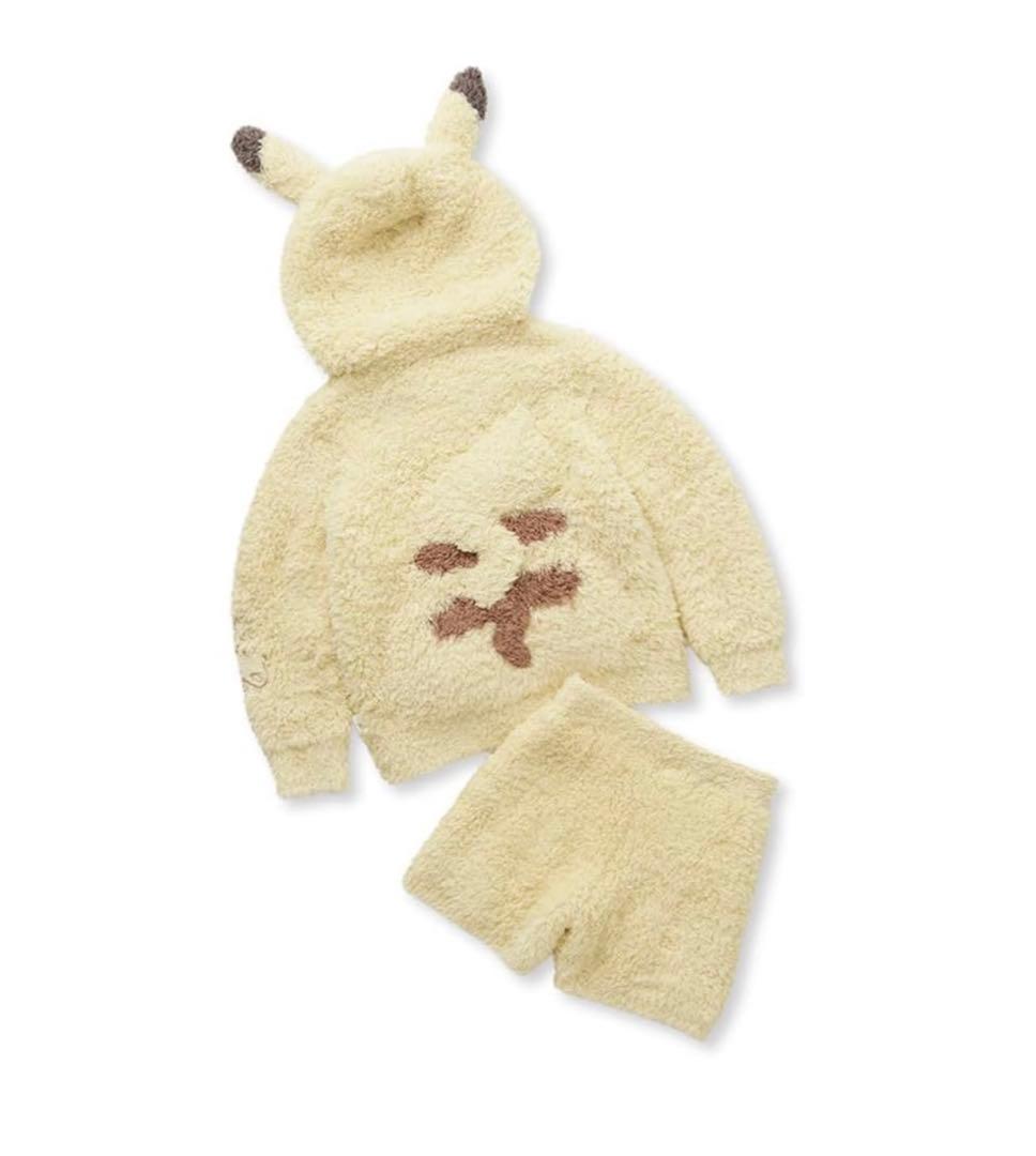 新品 [ジェラート ピケ] KIDSピカチュウパーカー&ショートパンツ XXS