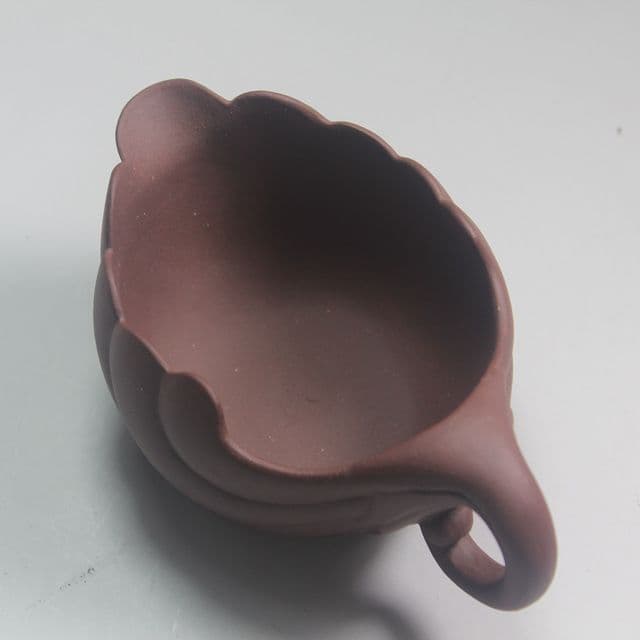 紫泥木の葉です公道杯 煎茶道具 茶道具 置物