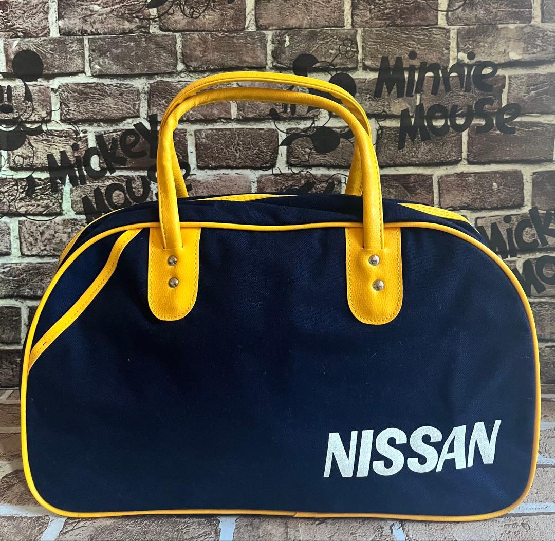 ✨希少品✨ 未使用 非売品　日産　ヴィンテージ　ボストンバッグ
