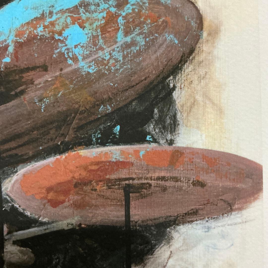 絵画・額縁・版画・津田耕・ドラム・リズム・JAZZ・美術品・インテリア