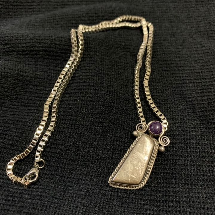 AKa6407古い櫛笄簪緑のガラス玉？セット笄玉真銘入り有