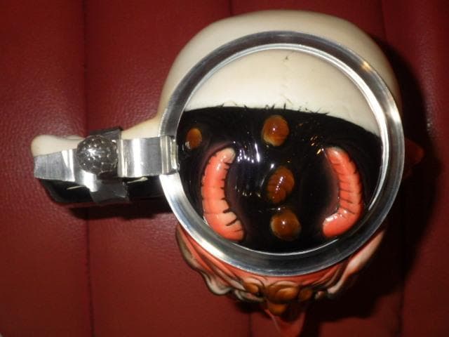 デビル☆スカル☆タンカード☆ツーフェイス☆悪魔☆置物☆髑髏☆