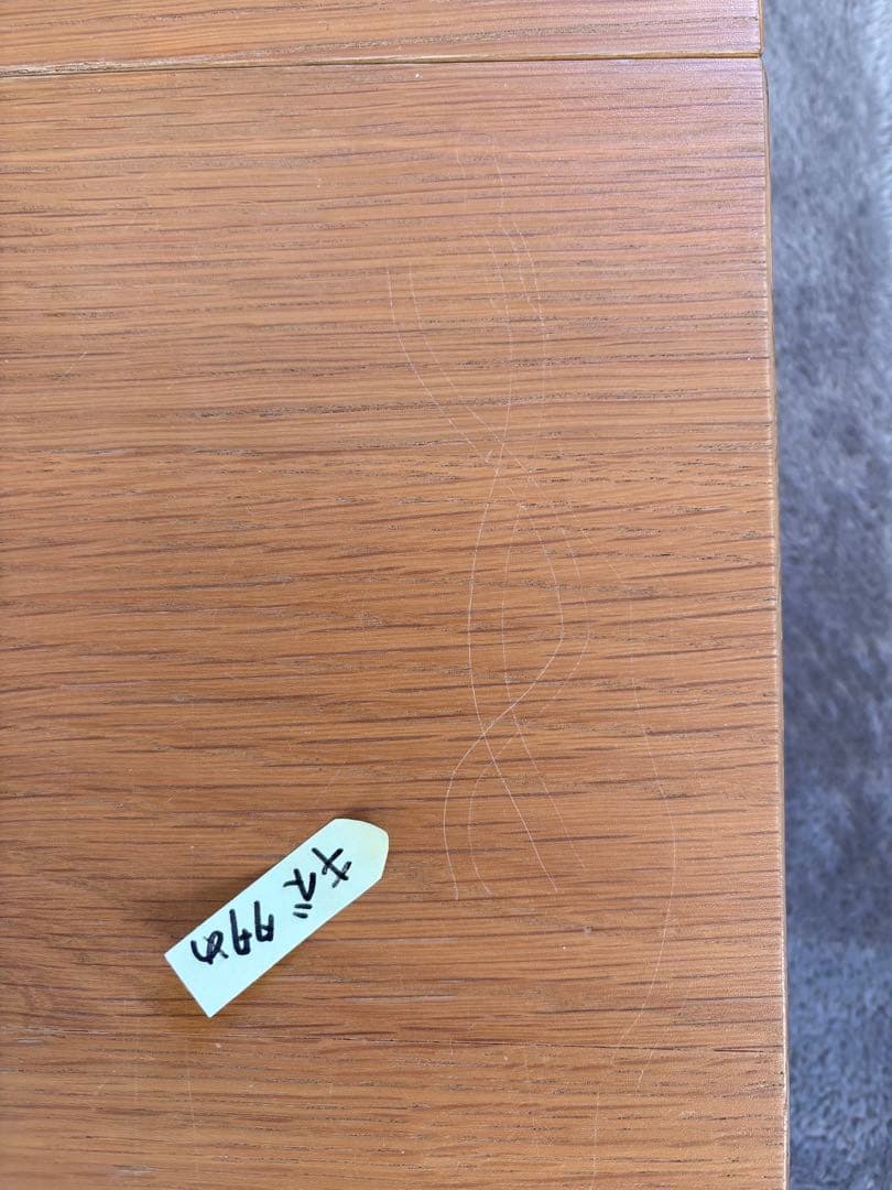 IKEA ナチュラルウッド 伸縮ダイニングテーブル