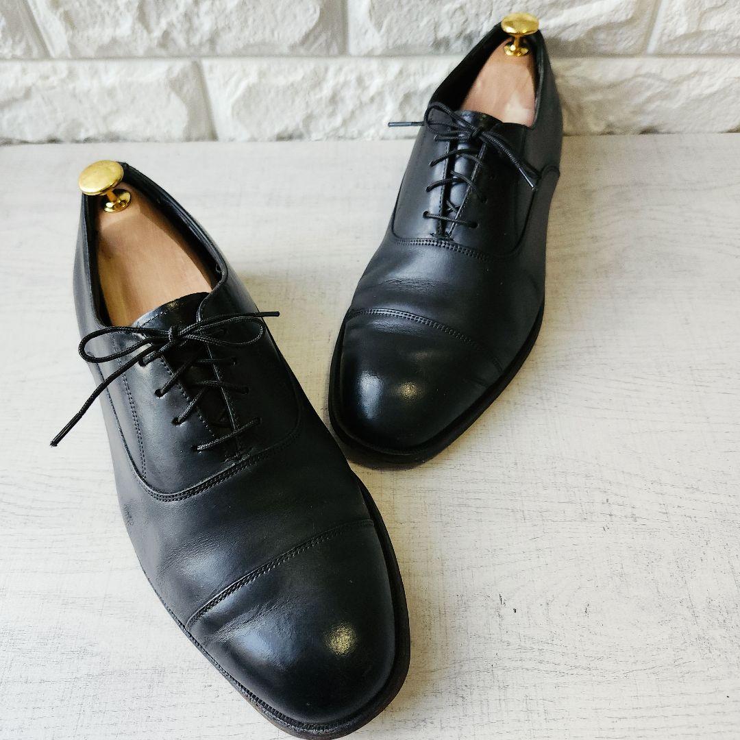 フローシャイム89'？？ビンテージ ストレートチップ 革靴US9