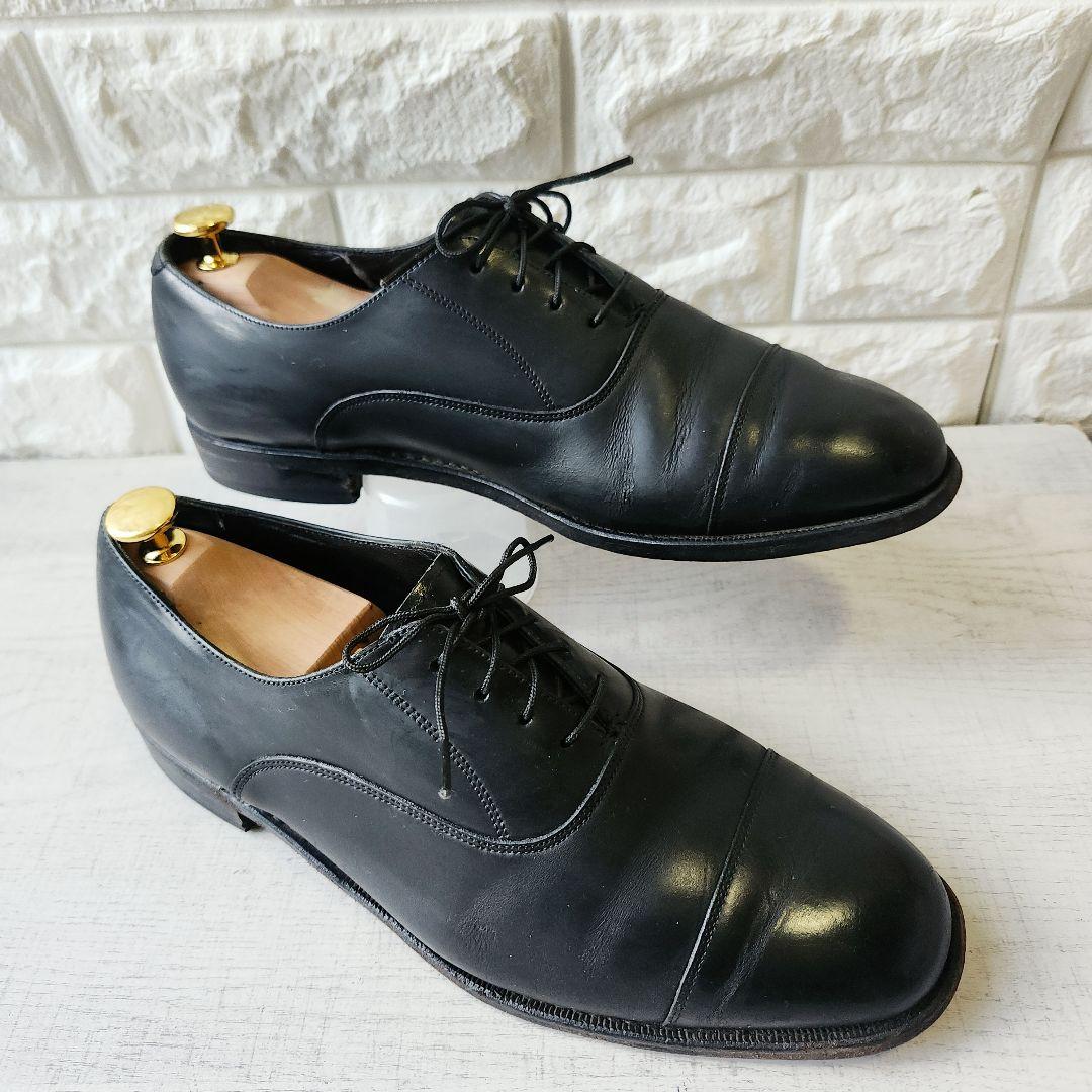 フローシャイム89'？？ビンテージ ストレートチップ 革靴US9