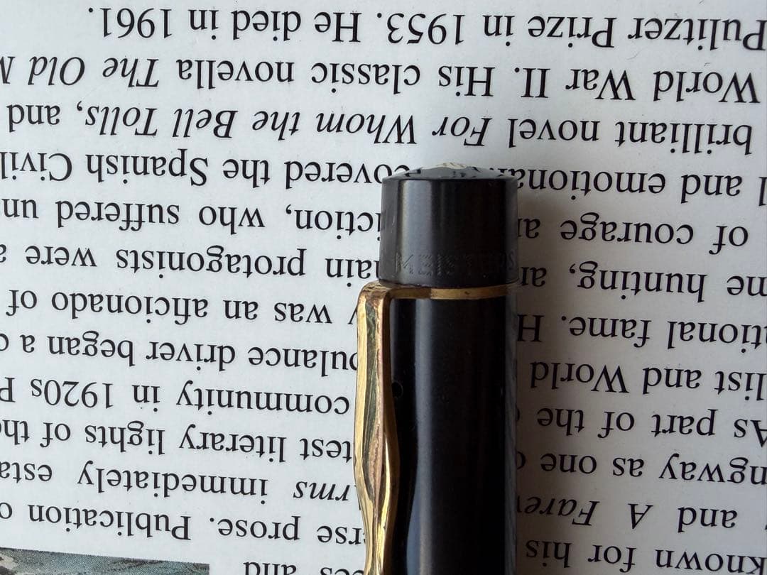 Y*り様 montblanc モンブラン　102g セーフティ式万年筆