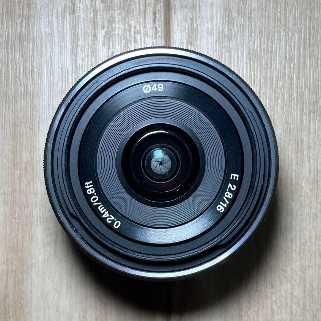 週末セール】SONY E 16mm F2.8 レンズ
