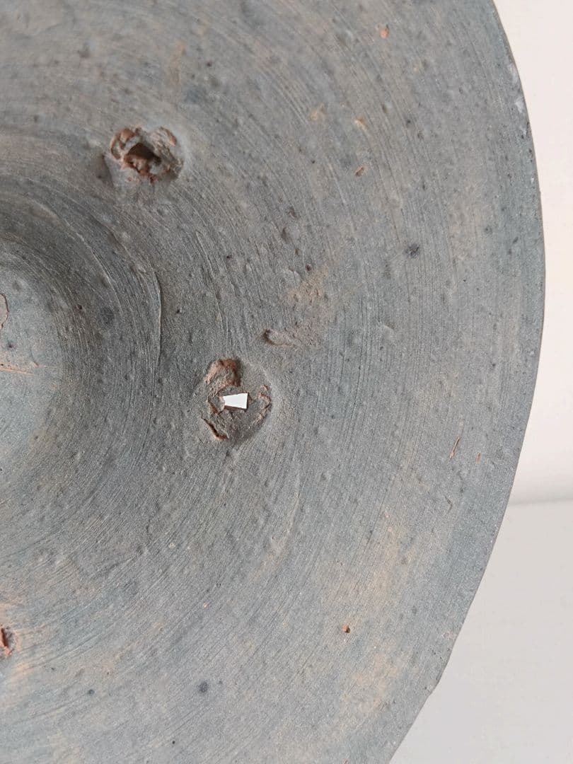 須恵器 高脚壺 古美術骨董古道具インテリア花入器オブジェ