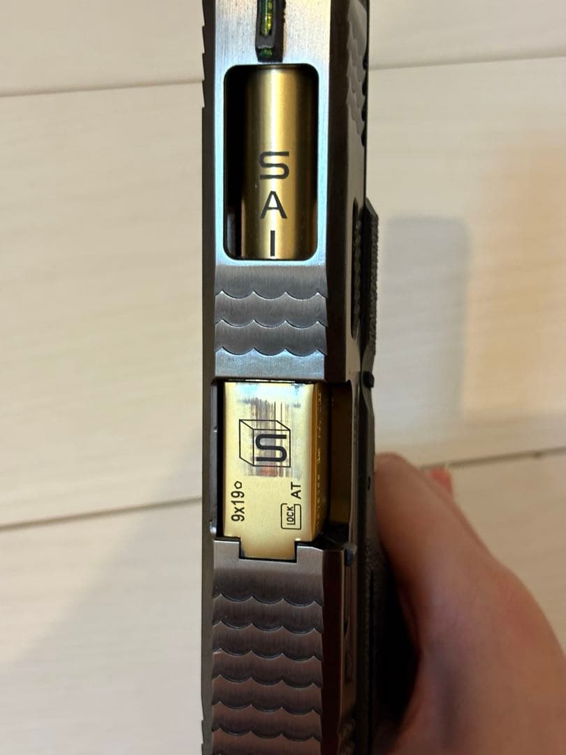 WE G19 カスタム ガスブローバック エアガンSAI風18歳以上対象法令遵守