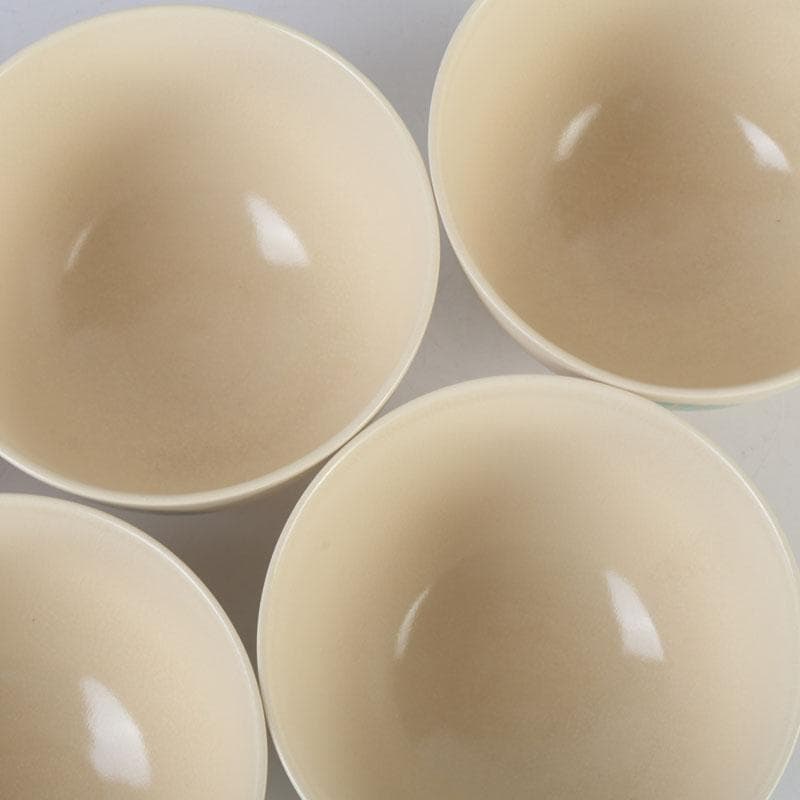 茶道具 京焼 加賀瑞山造 色絵金彩 菊桐文 数茶碗 五客