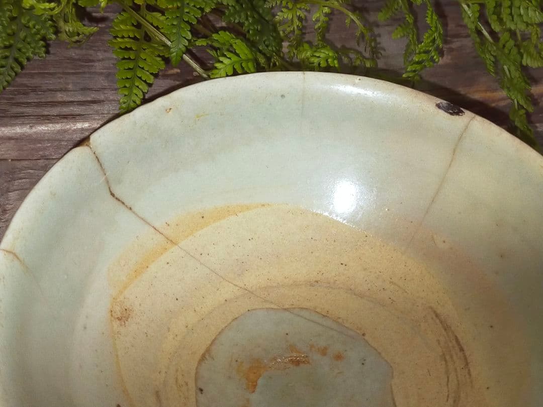 ♥ルソン 青磁 茶碗 桐箱付き 発掘品 出土品 骨董品 古玩 - メルカリ