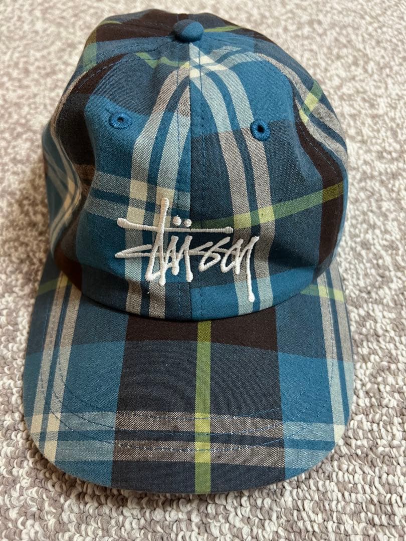Stüssy チェック柄キャップ STUSSY ステューシー 60cmぐらい 楽天市場】ステューシー STUSSY キャップ 帽子 Big Logo Check Low Pro