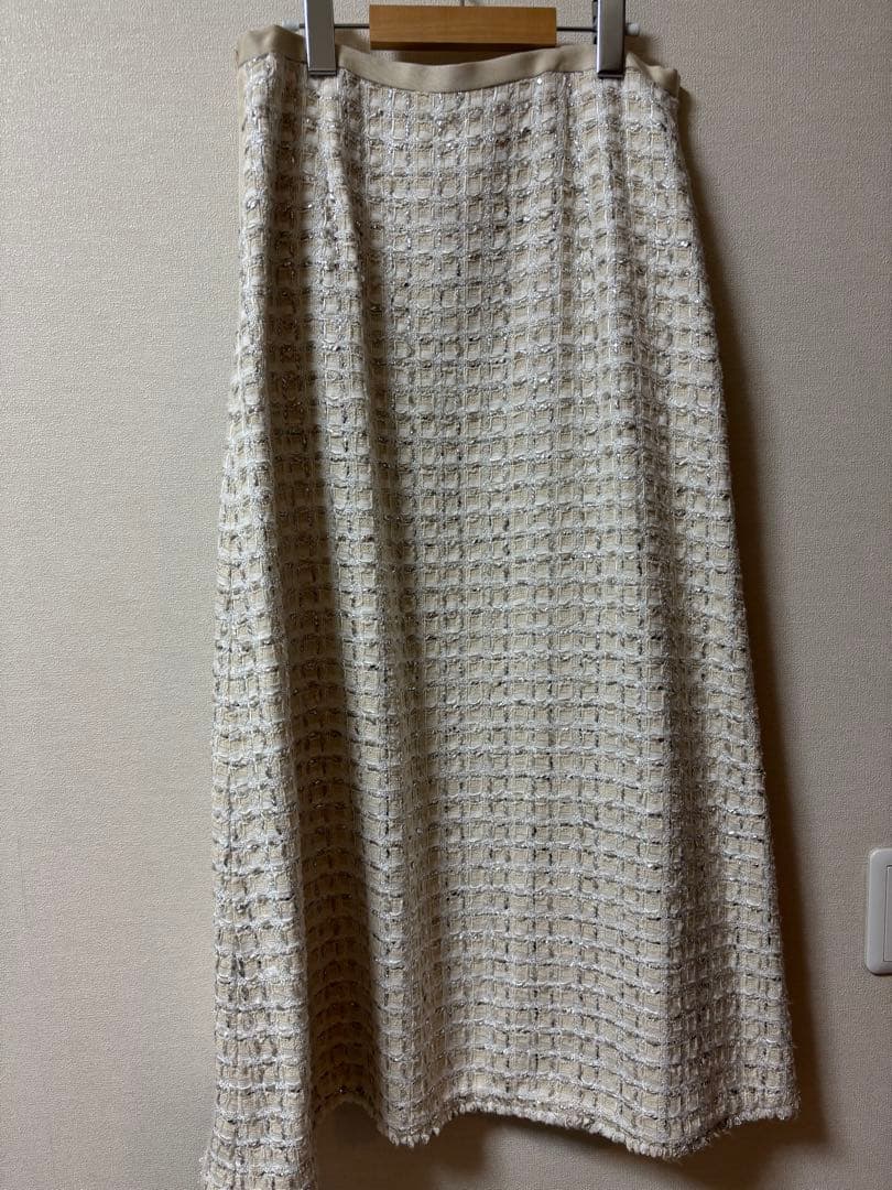 【最終お値下げ】ドゥロワー　ツイードスカート