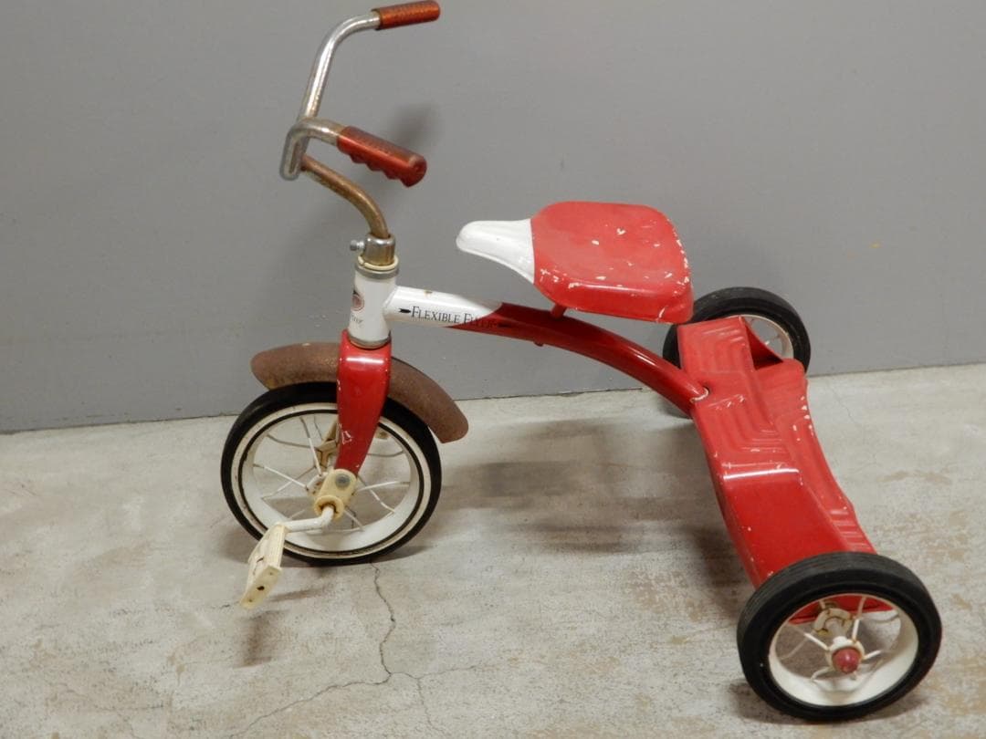 貴重!! 50～60's USA製 FLEXIBLE FLYER 三輪車 良品 - 自転車本体最