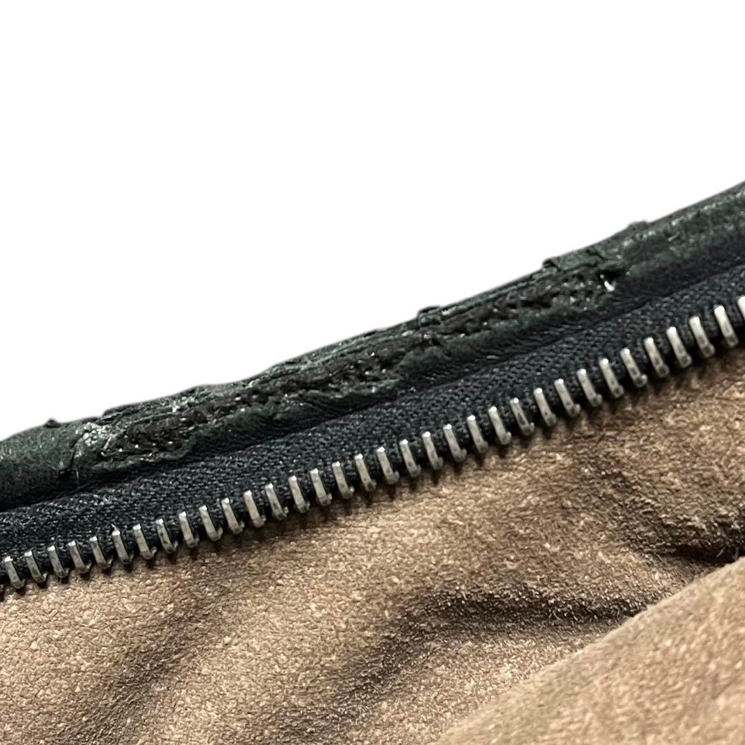 希少 ボッテガヴェネタ ホーボー イントレチャート レザー バッグ ビンテージ