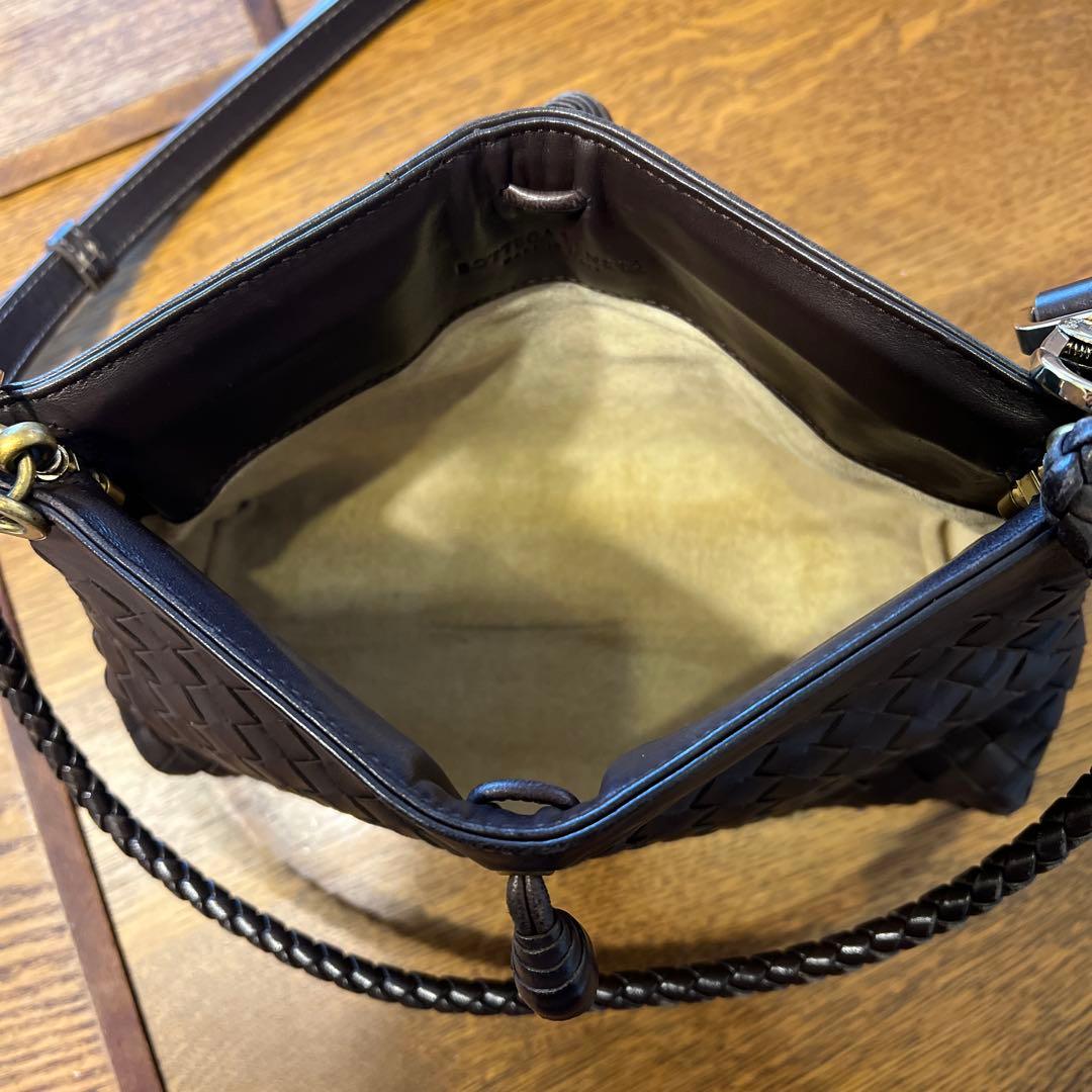 ブラウンTwo way ボッテガべネタ イントレチャートBaby Bag